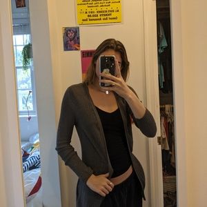 Long Gray Brandy Melville Sweater